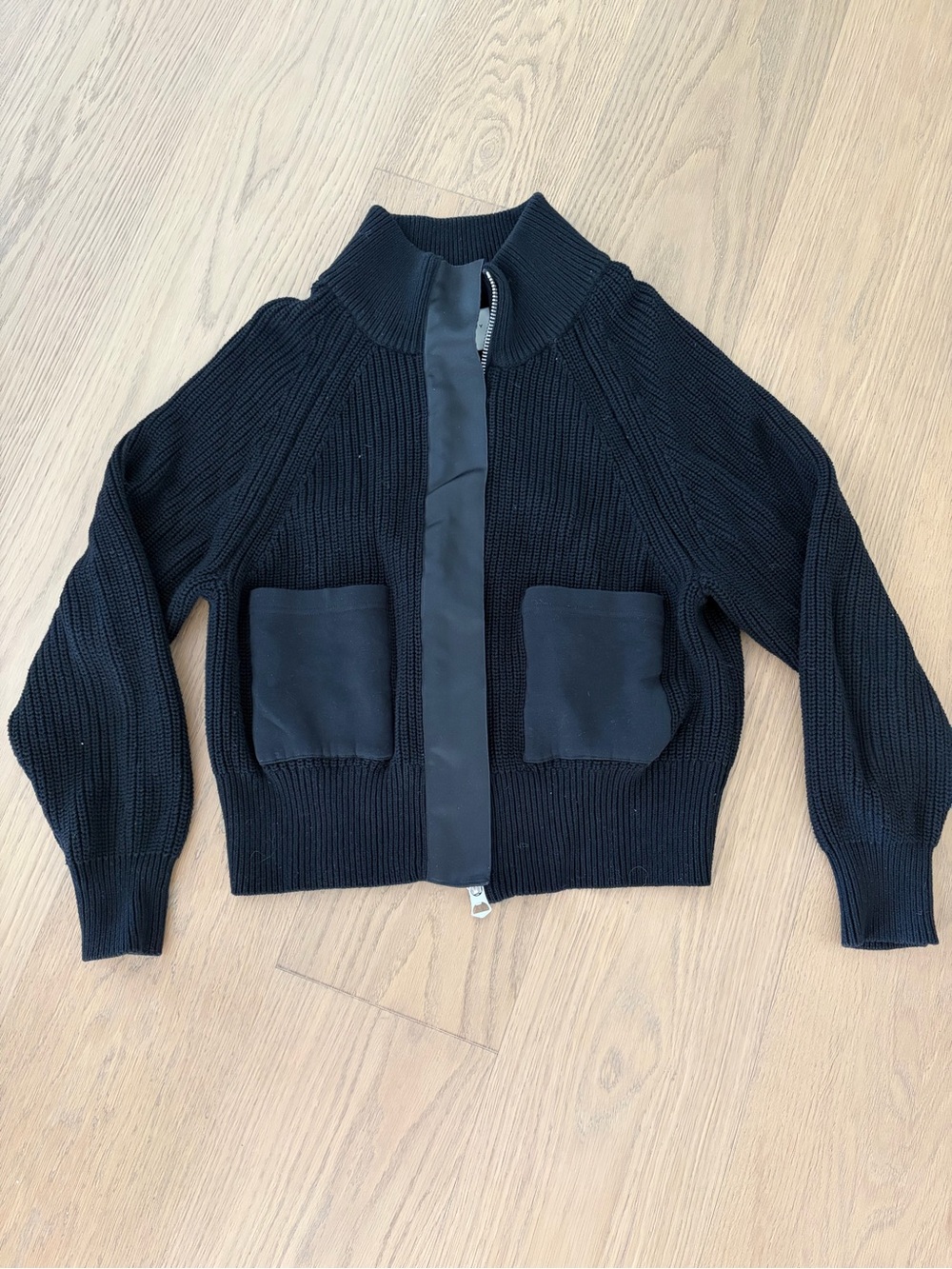 Varley delfern zip up sweater